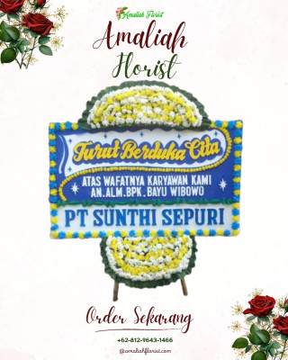 Papan Bunga Duka di Bandung Kulon