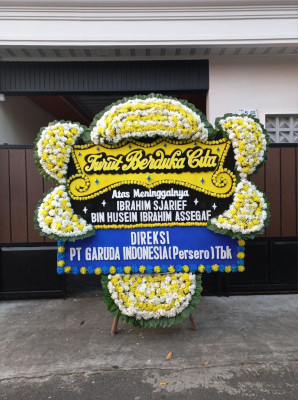 Papan Bunga Duka di Bandung Kulon