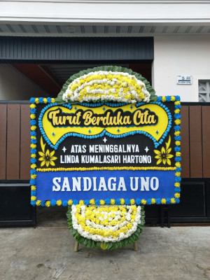 Papan Bunga Duka di Bandung Kulon